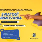 Sviatosť birmovania - prihlásenie