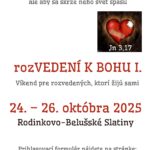 POZVÁNKA - rozVEDENÍ k BOHU I.