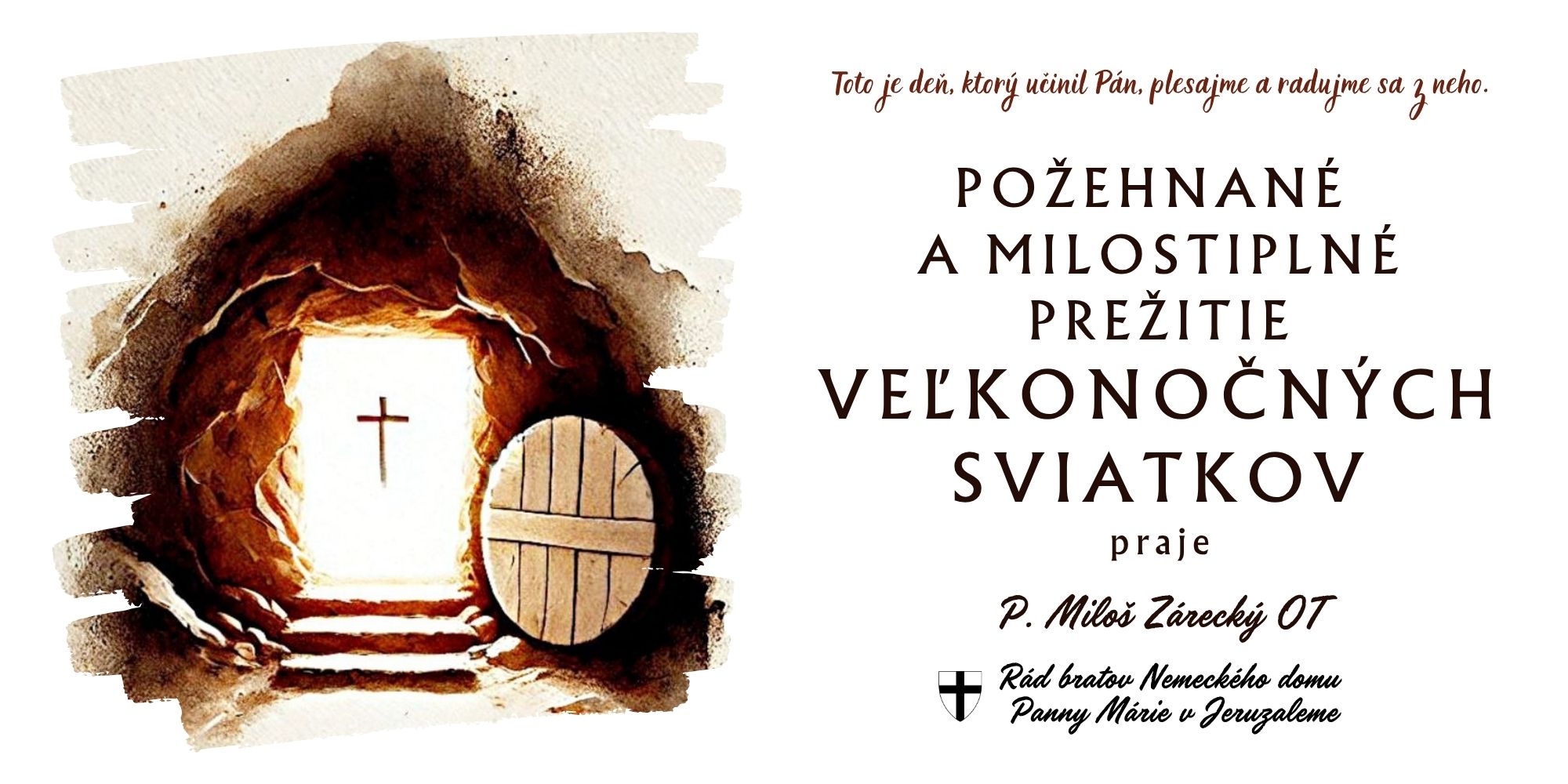 Požehnané veľkonočné sviatky