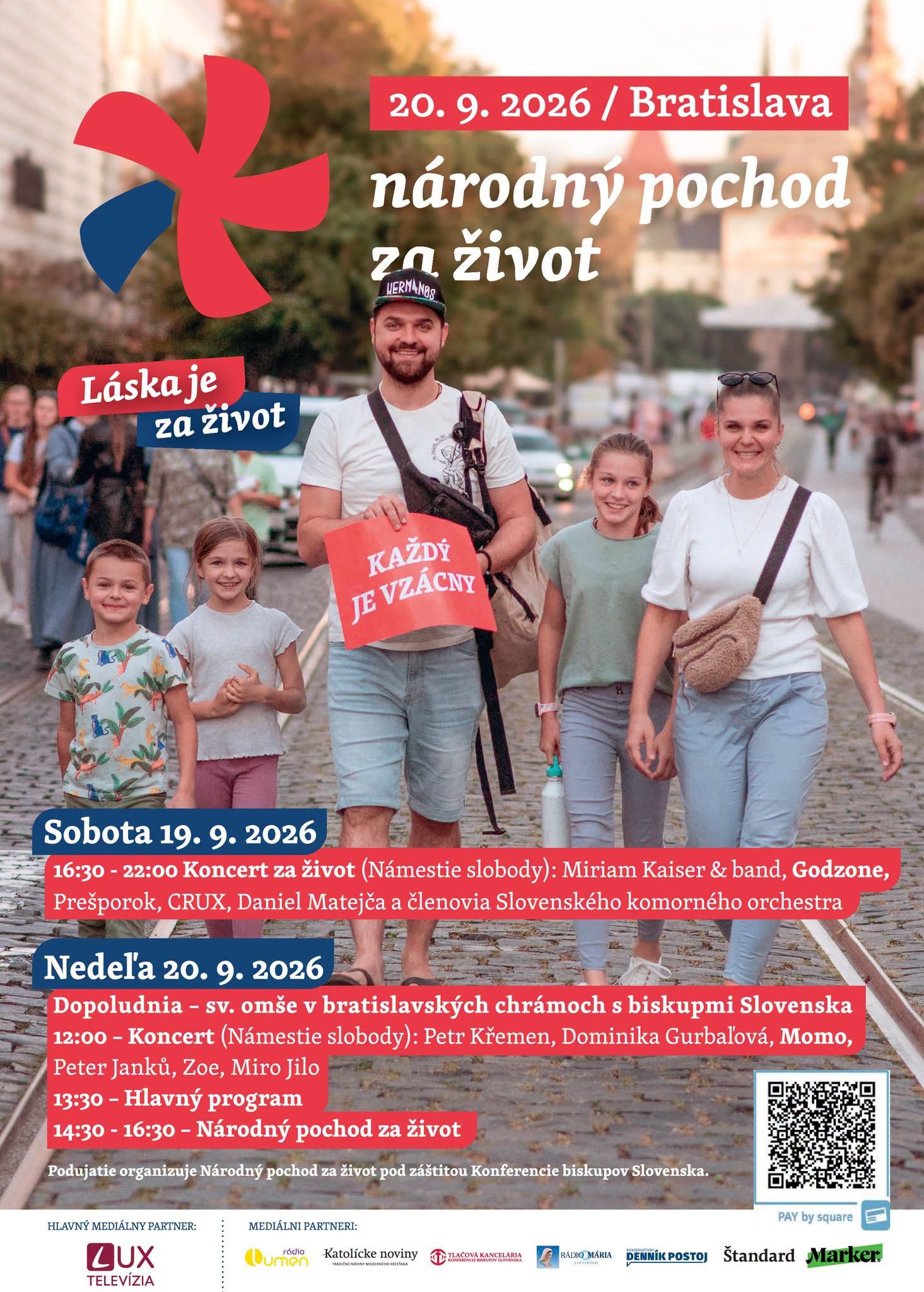 Národný pochod za život 2026